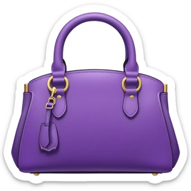 purple Handbag sticker