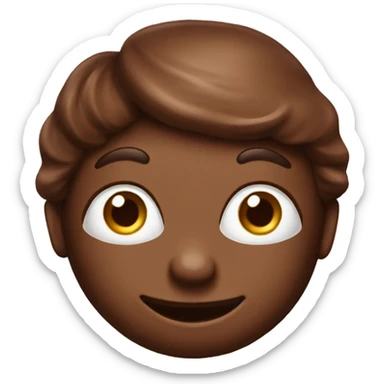 Milk chocolate without wrapper sticker