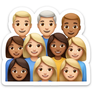 nation with people sticker