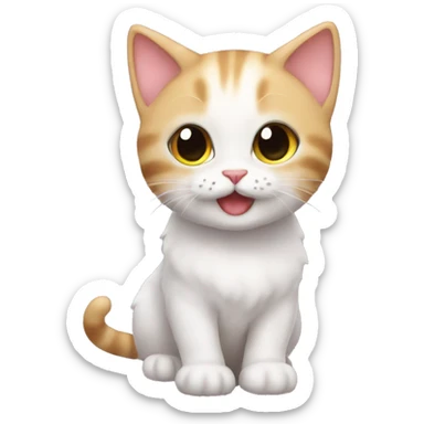 Uwu kitten sticker