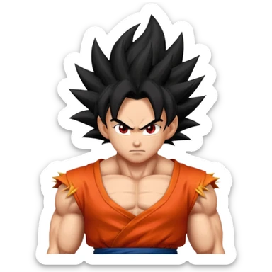 Goku super Saiyan 4 sticker