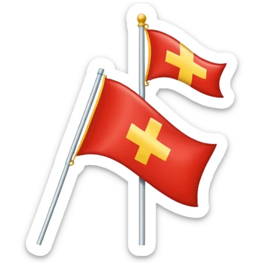 lifeguard flag sticker