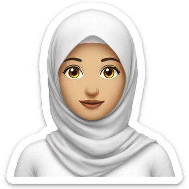 create avatar image arabic women for dating app sticker