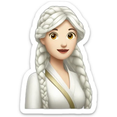 Madame White Snake sticker