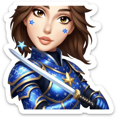 Celestial Samurai sticker