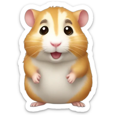 Hamster ruso sticker