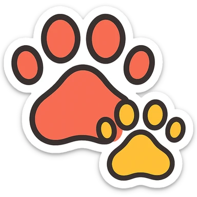 paws sticker