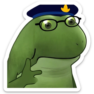 Chuu high hi sticker