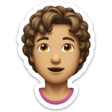 Kiss to a people sticker