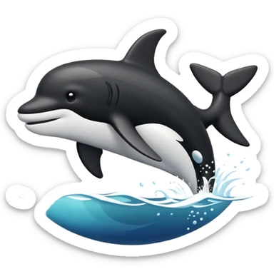 Dibuja emojis minimalistas en blanco y negro, estilo 'ecuación', que representen 'Jonás y el gran pez'. Usa solo símbolos abstractos como 🐋, 🌊, 🙏 en trazos simples, sin color, similar a una fórmula matemática."*   sticker