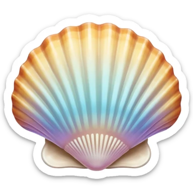 seashell sticker