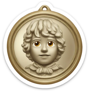 médaille 'dor sticker