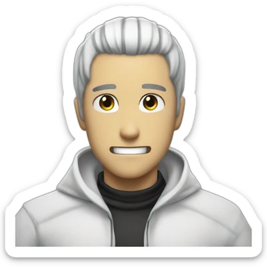 on punch man musulman sticker