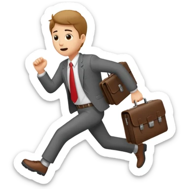 Late to work sticker