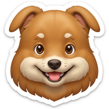 Dog smile  sticker