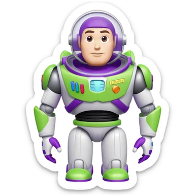 Buzz Lightyear space ranger sticker