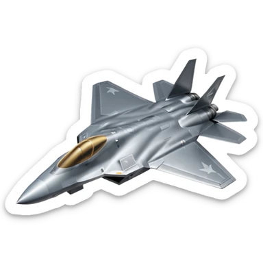 f22 raptor jet sticker