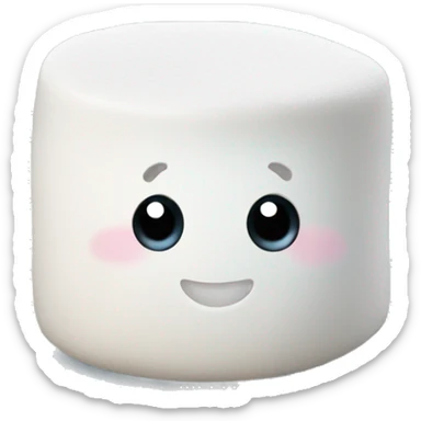 Marshmallows sticker