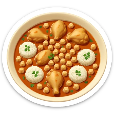 Chicken and Chickpea Curry sticker