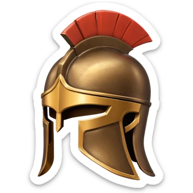 spartan helmet sticker