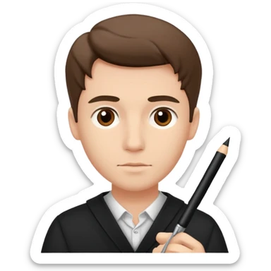 TŞK yazan yakışıklı adam sticker