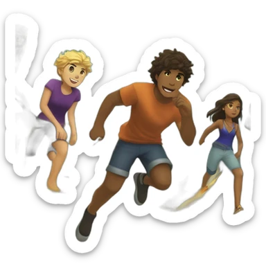 groove percy jackson sticker