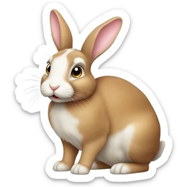 bunny sticker