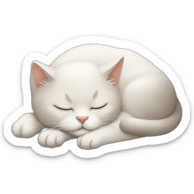 sleeping_cat sticker