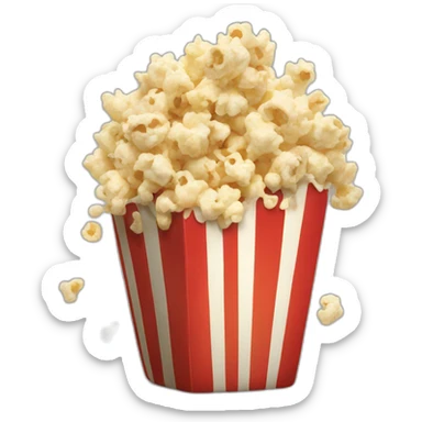 popcorn sticker