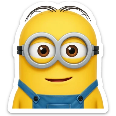 Minion emoji sticker