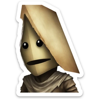 Pyramid head from silent hill  sticker