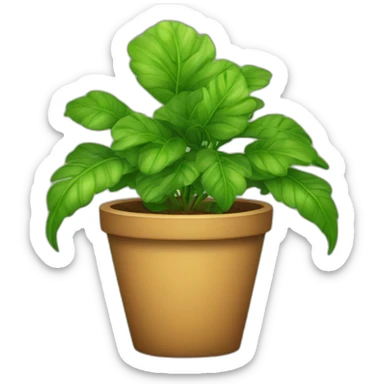 Petite plante sticker