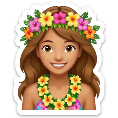 Maia kaeloha from lilo and stich sticker