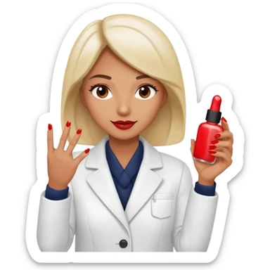 manicurist sticker