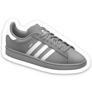 Grey adidas Campus  sticker