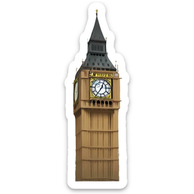 London Big Ben  sticker