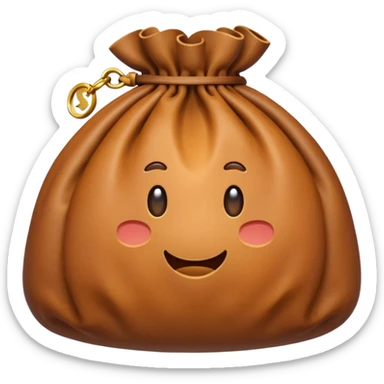 money bag emoji with no sign  sticker