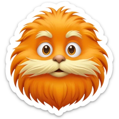 The Lorax  sticker