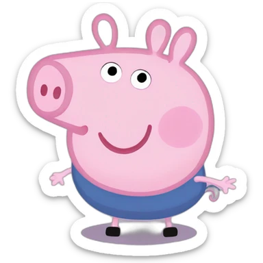 Peppa pig peppa pig sticker
