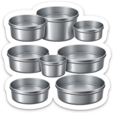 cake tins sticker