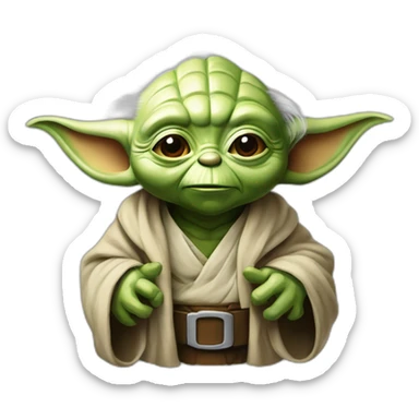 Yoda bière sticker