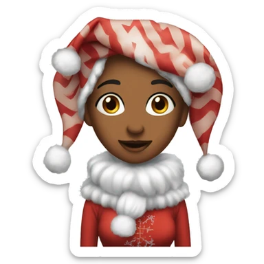 christmas coquettes  sticker