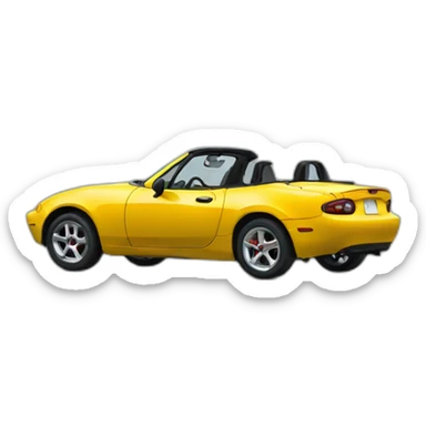 Miata sticker
