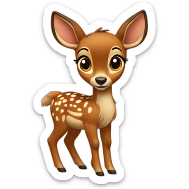 Bambi sticker