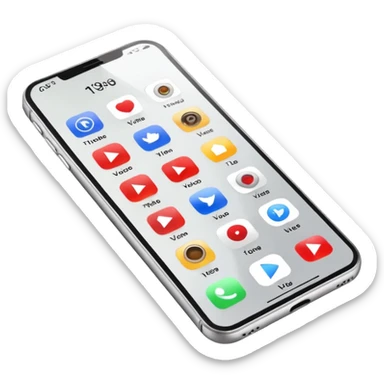 iPhone on YouTube app showing video views sticker
