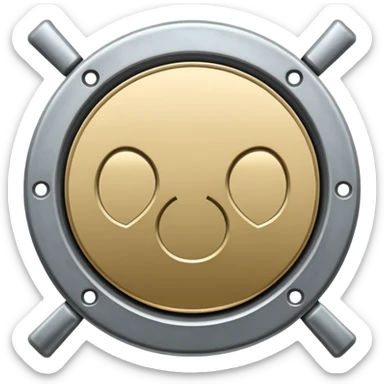 mac os icon metal mute no sound audio  🔇  sticker