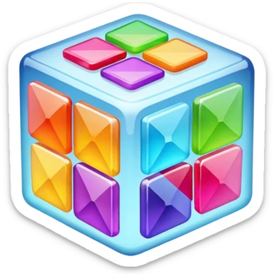 flavor cube sticker
