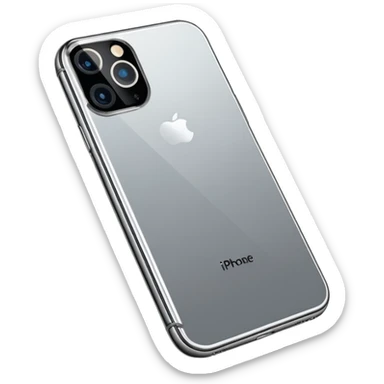 back side of iphone 17 pro sticker