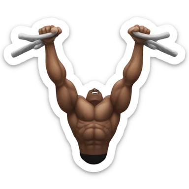 front lever, calisthenics sticker