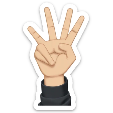 Jujutsu kaisen sukuna domain expansion hand sign sticker